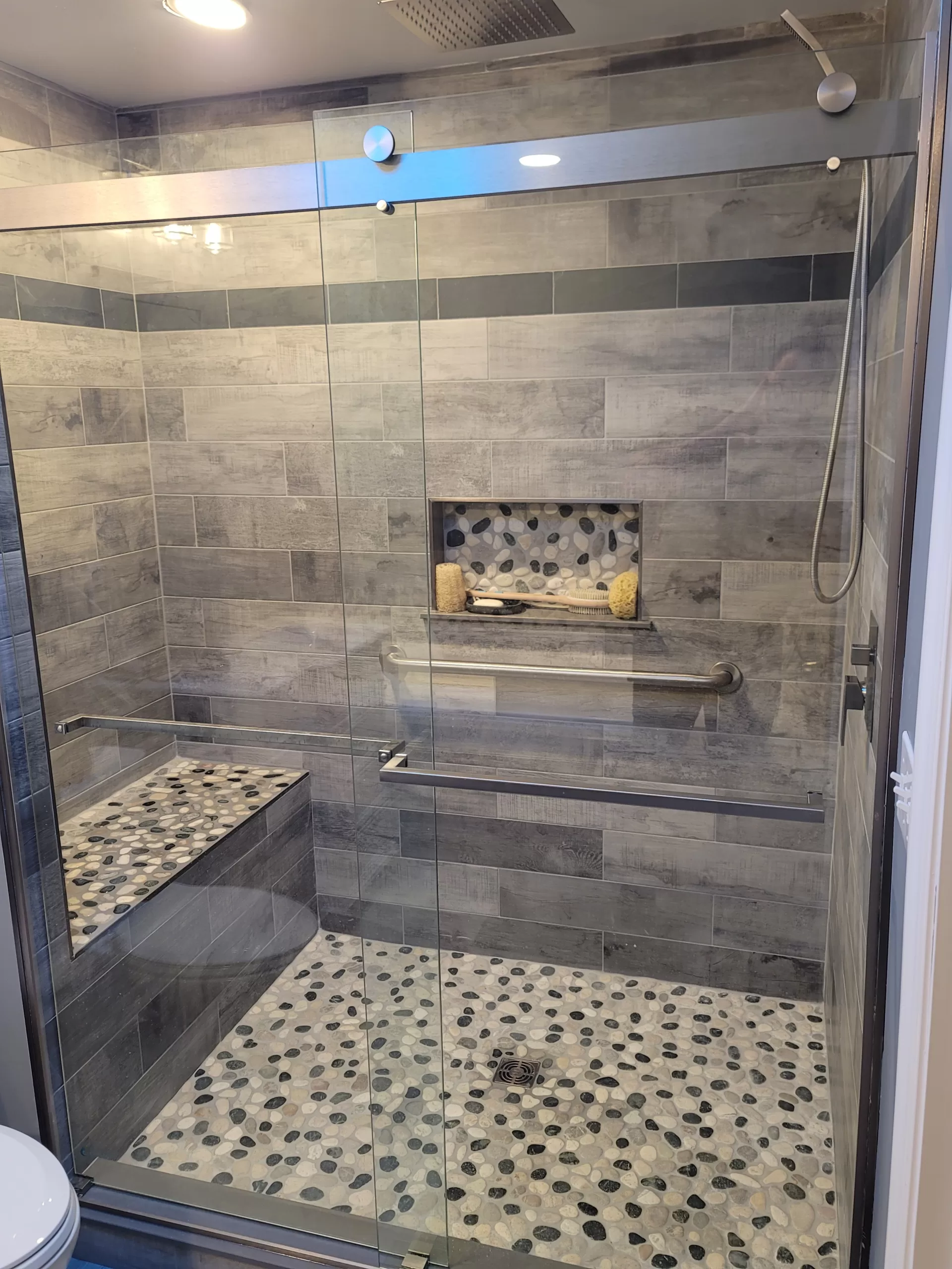 Photo of custom shower by Martin Construction Services